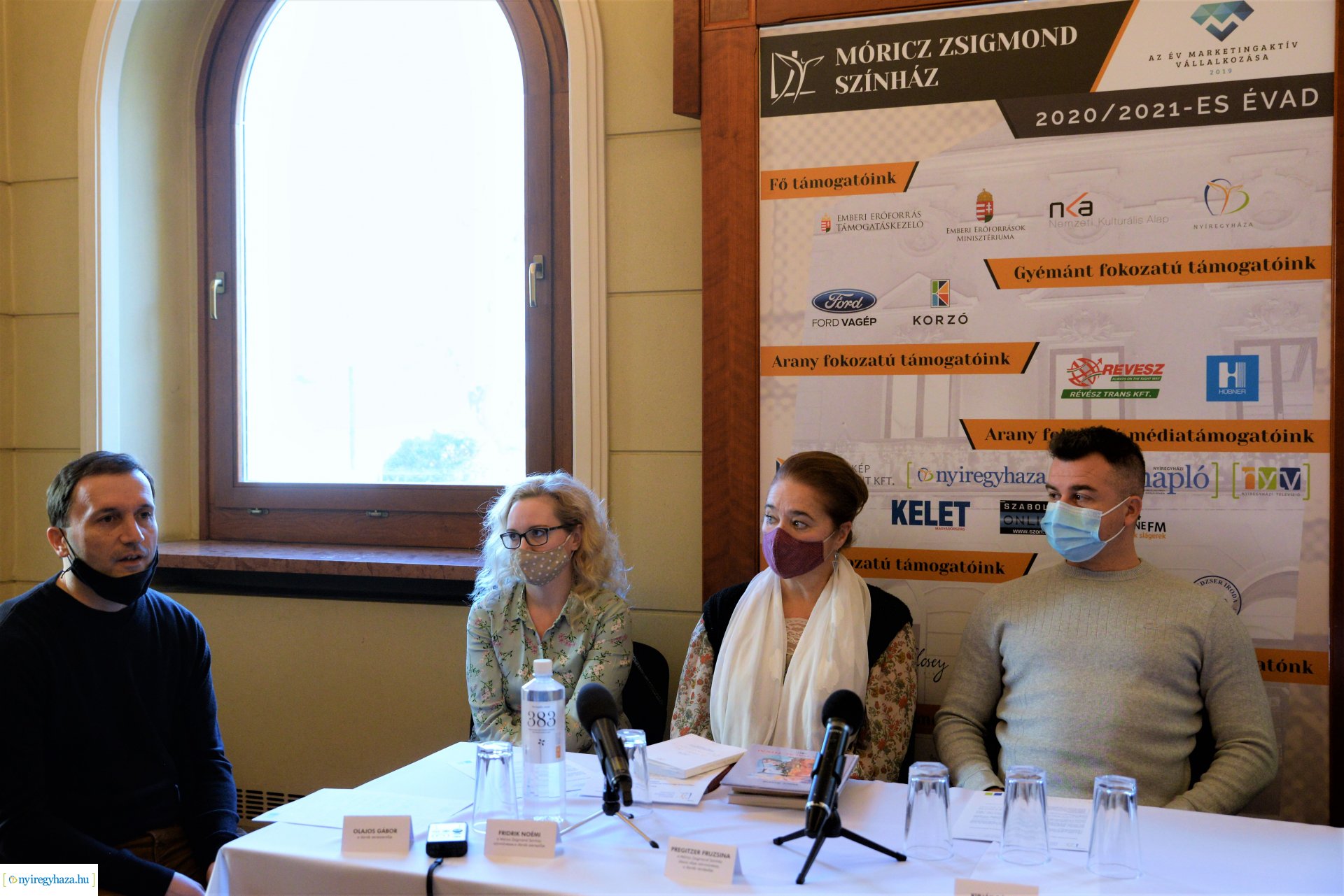 Alszanak a halak? - sajtótájékoztató a Móricz Zsigmond Színházban