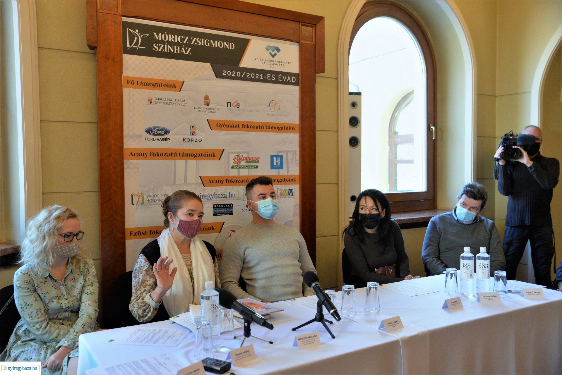 Alszanak a halak? - sajtótájékoztató a Móricz Zsigmond Színházban