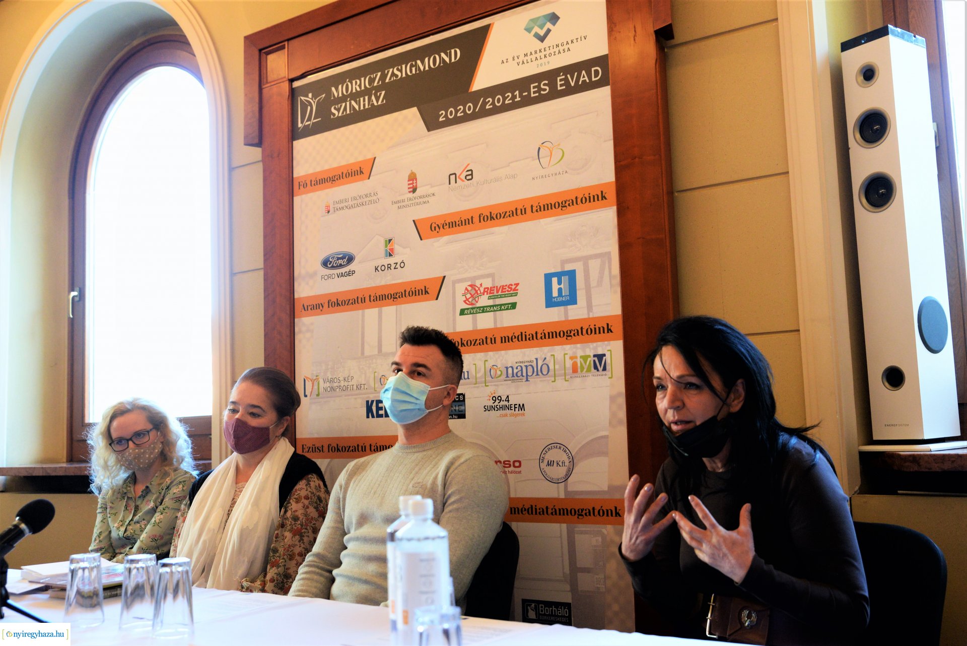 Alszanak a halak? - sajtótájékoztató a Móricz Zsigmond Színházban