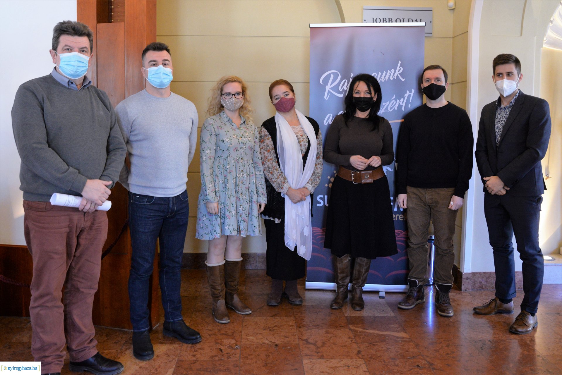 Alszanak a halak? - sajtótájékoztató a Móricz Zsigmond Színházban