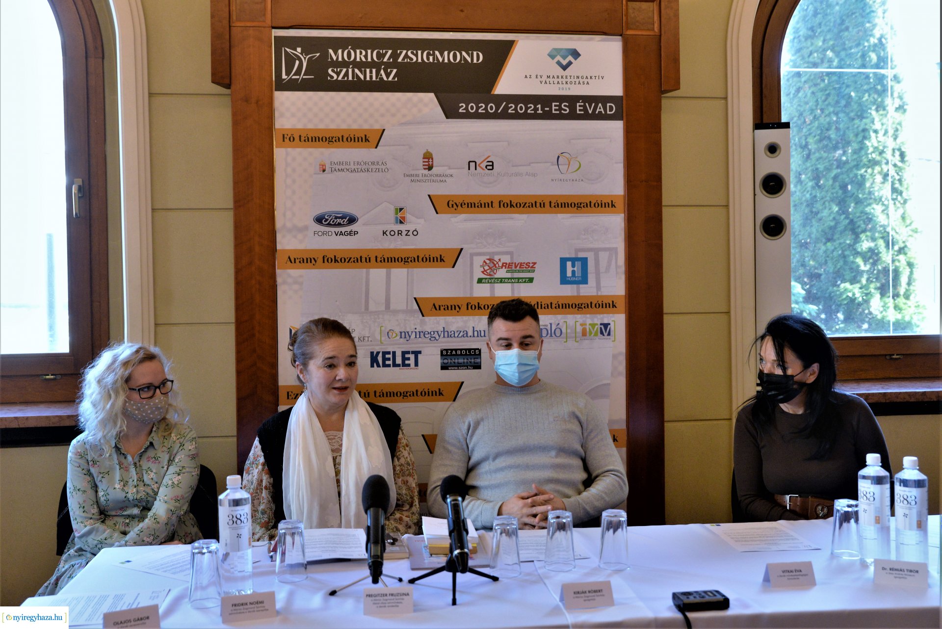 Alszanak a halak? - sajtótájékoztató a Móricz Zsigmond Színházban