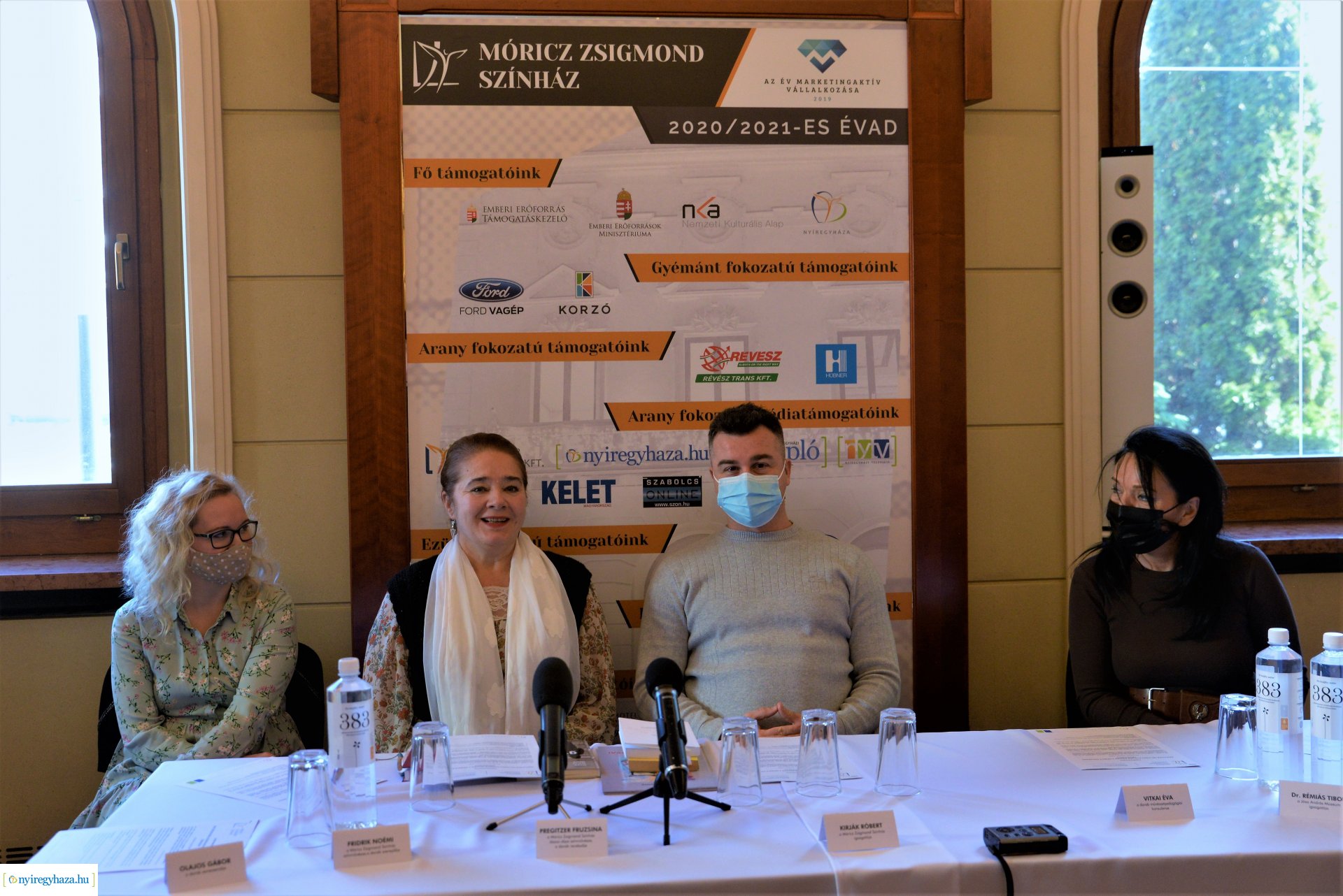 Alszanak a halak? - sajtótájékoztató a Móricz Zsigmond Színházban