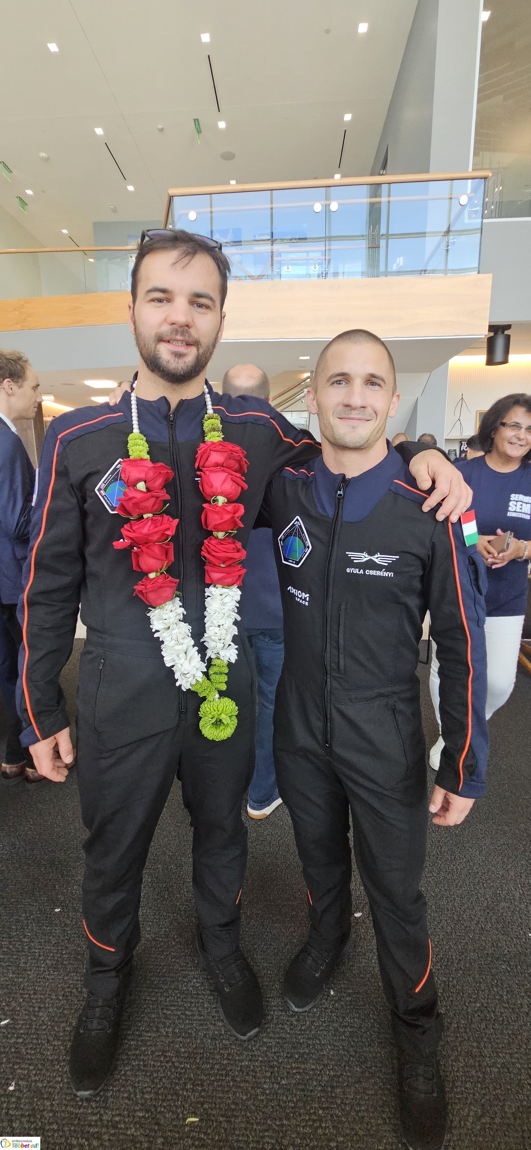 Amerika után a Nyíregyházi Televízó stúdiójában járt Kapu Tibor édesanyja