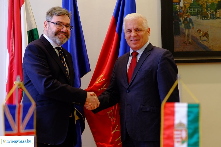 Angol nagykövet Nyíregyházán 20230309