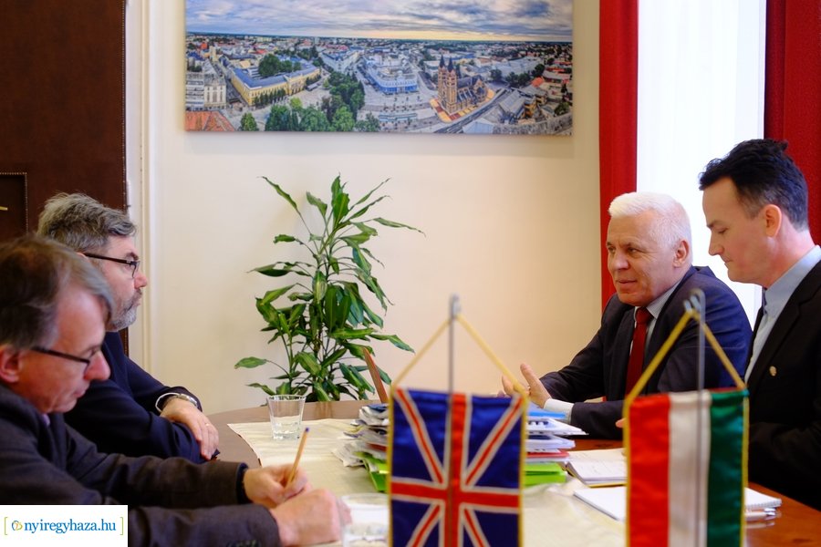 Angol nagykövet Nyíregyházán 20230309