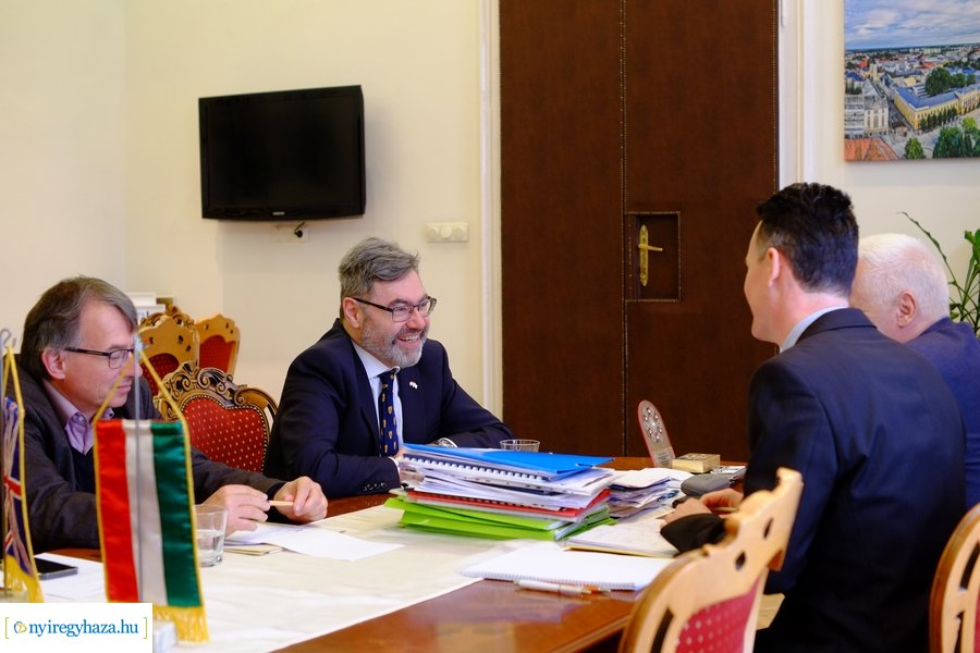 Angol nagykövet Nyíregyházán 20230309