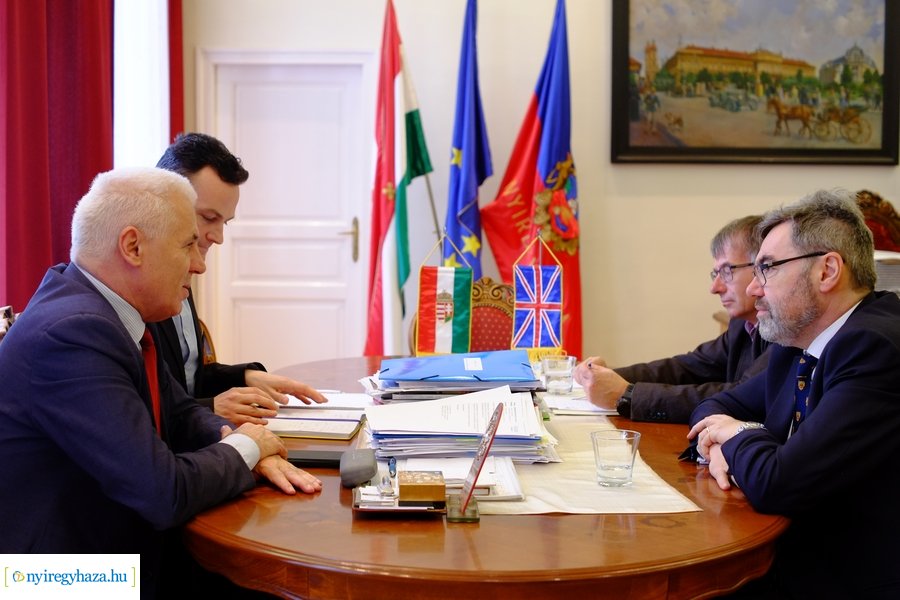 Angol nagykövet Nyíregyházán 20230309