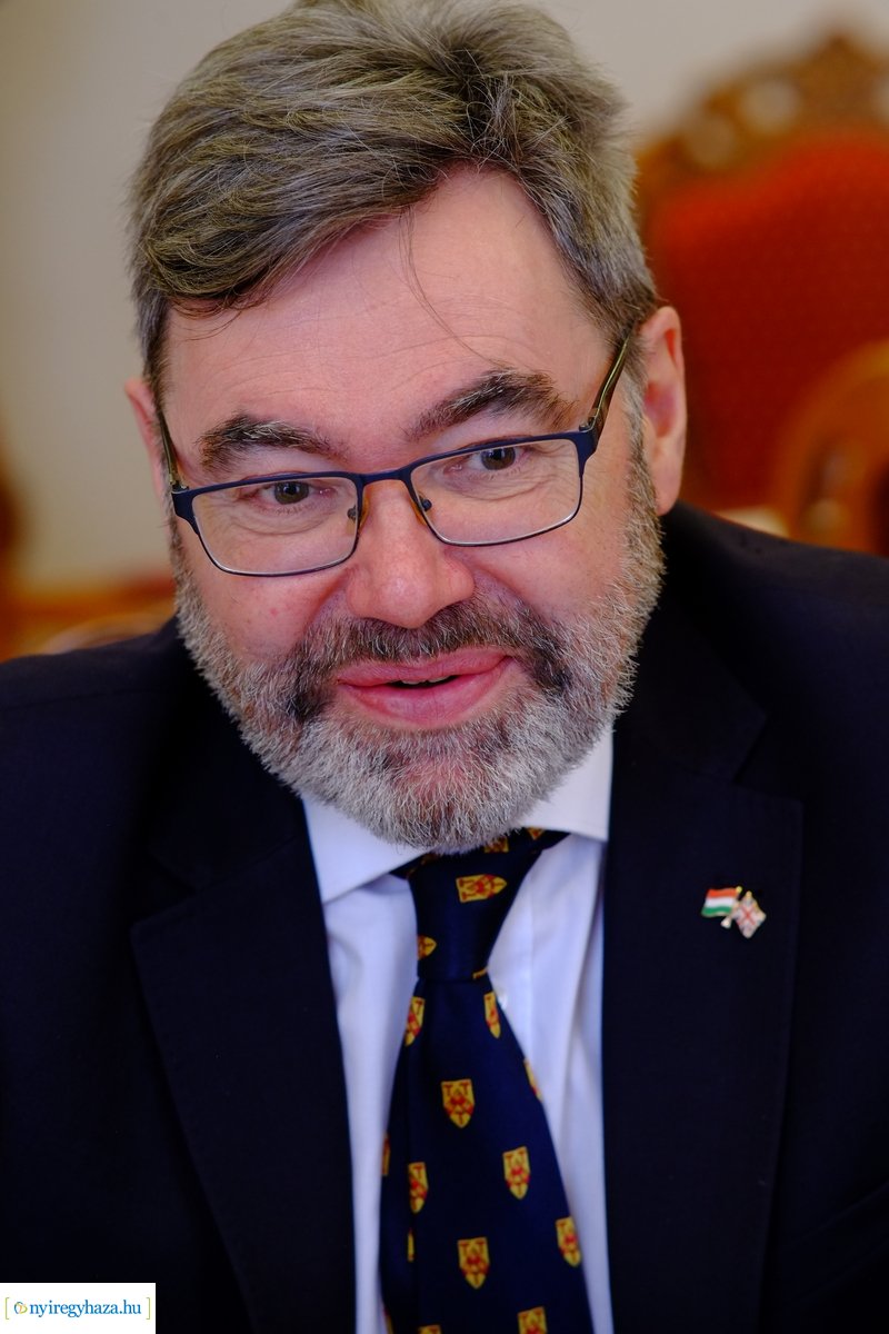 Angol nagykövet Nyíregyházán 20230309