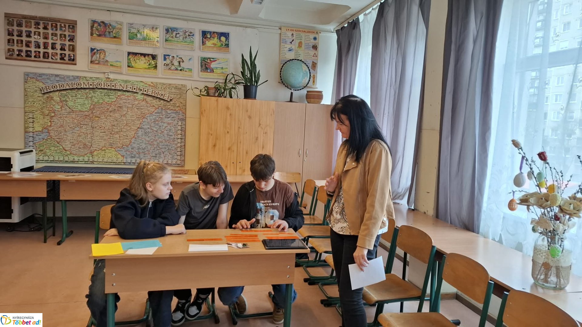 Angolos akadályversenyen mérték össze tudásukat a diákok