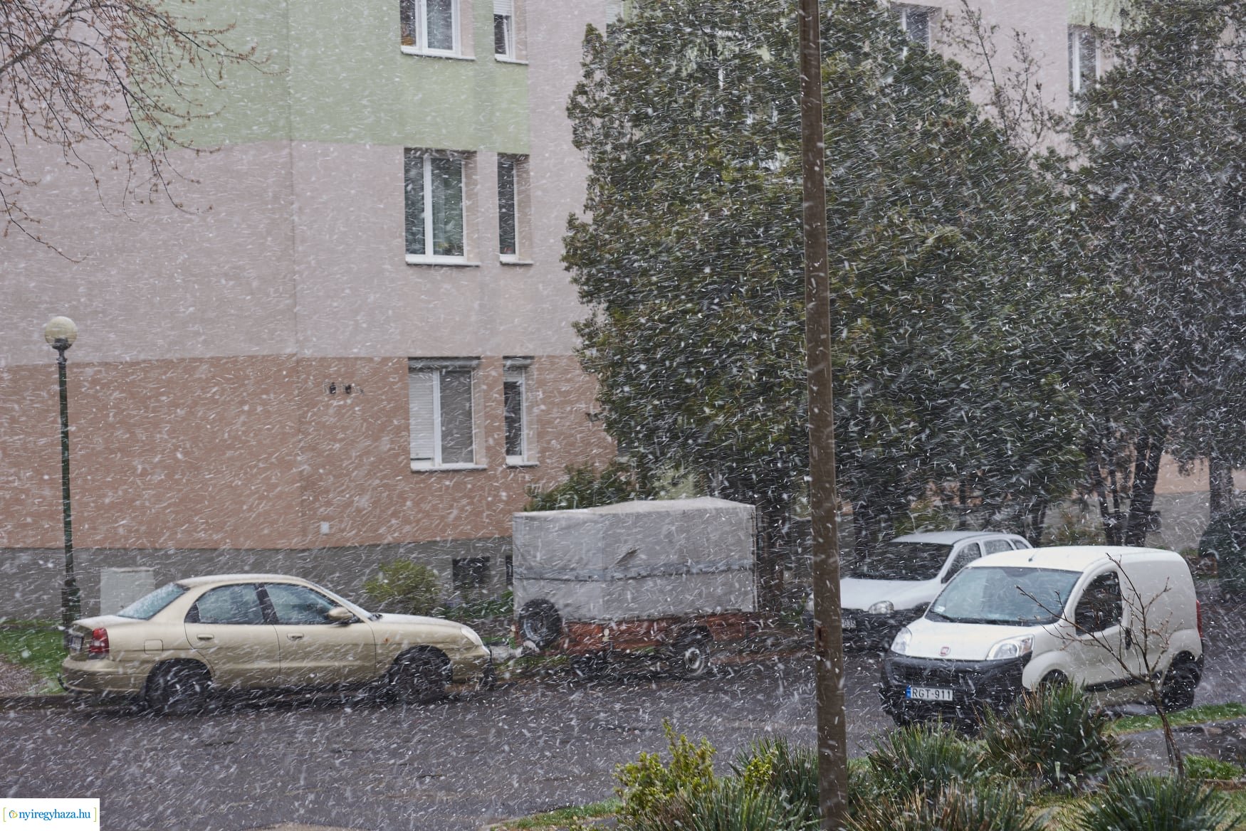 Áprilisi havazás Nyíregyházán