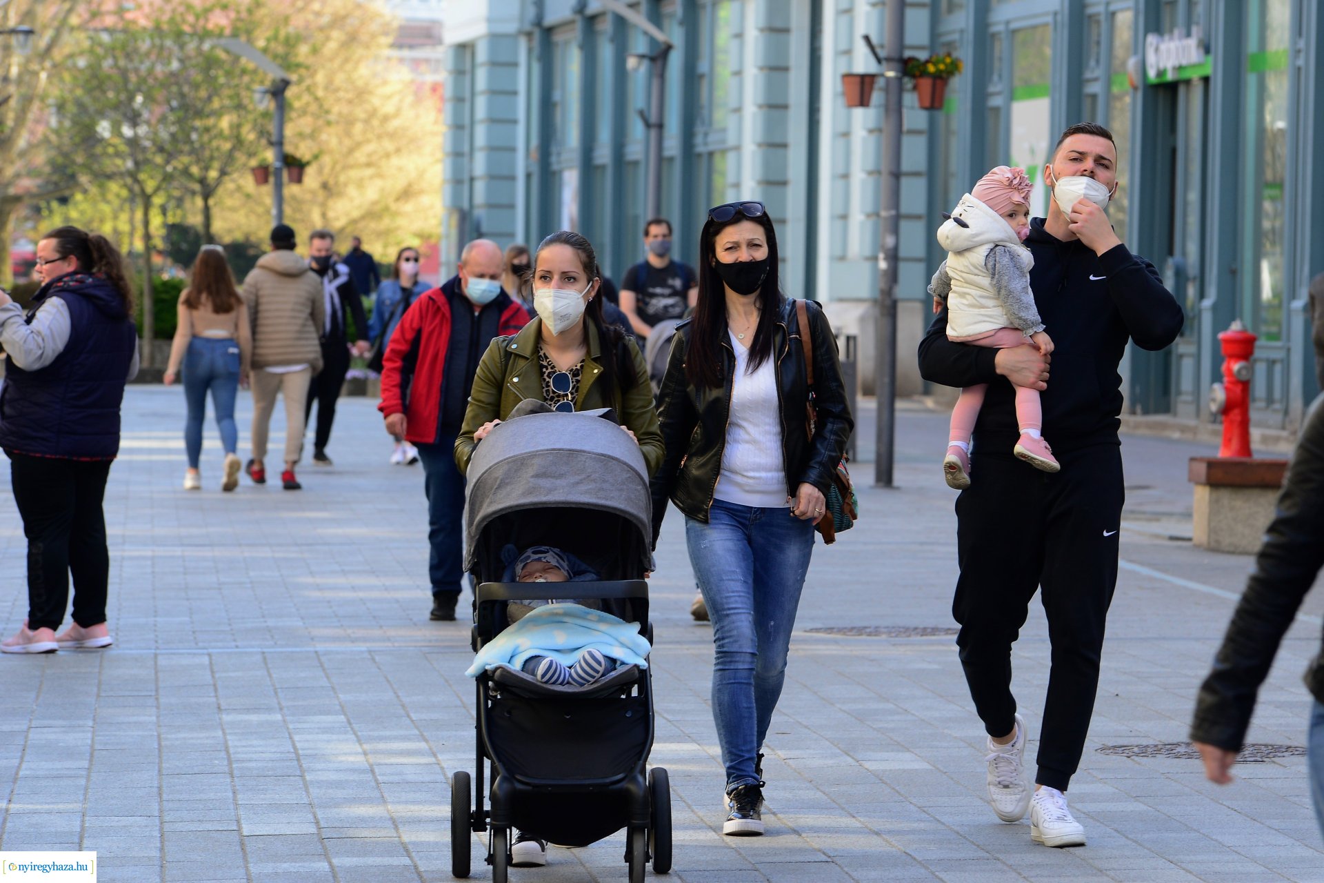 Áprilisi hétvége a belvárosban