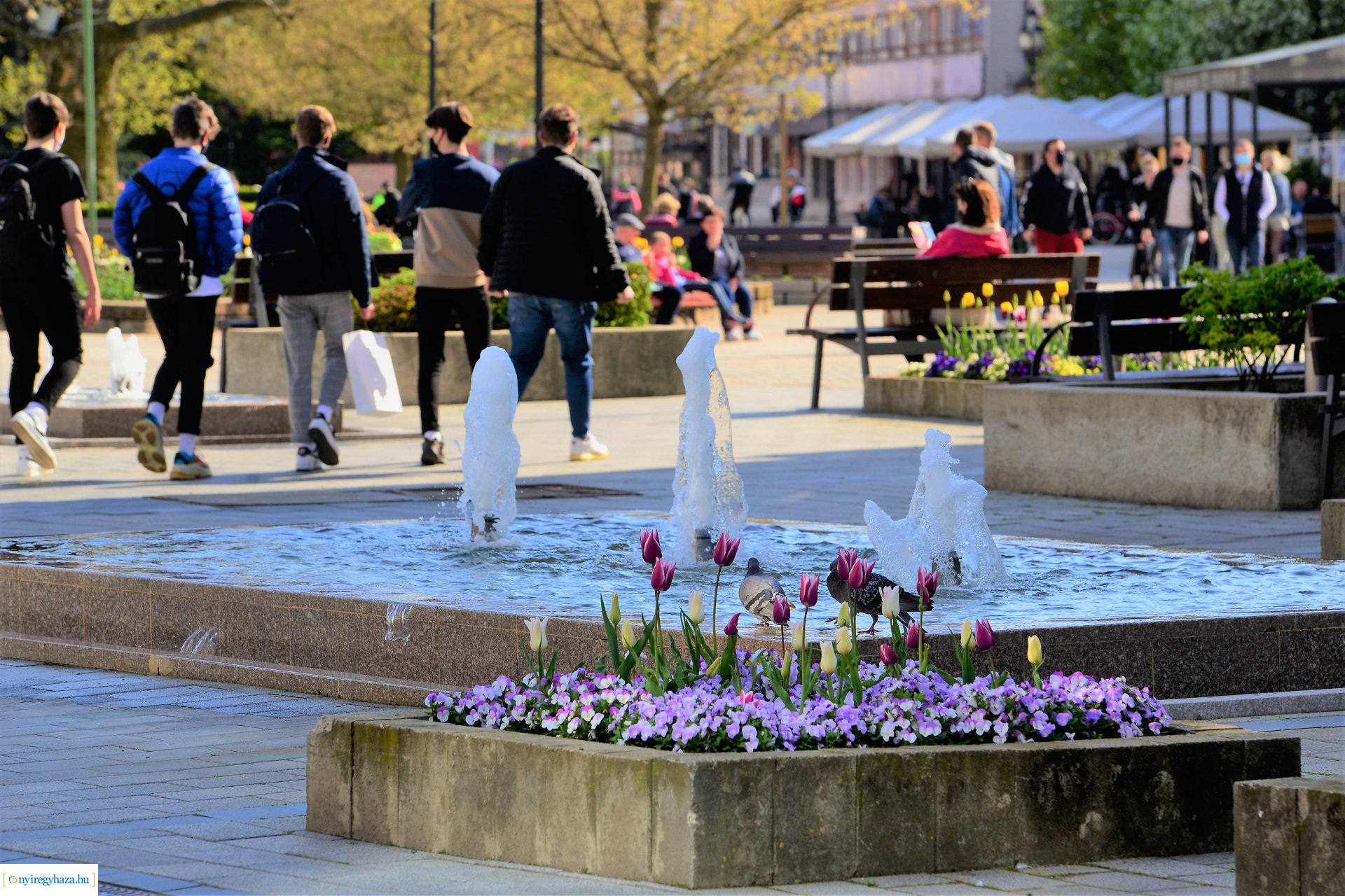 Áprilisi hétvége a belvárosban