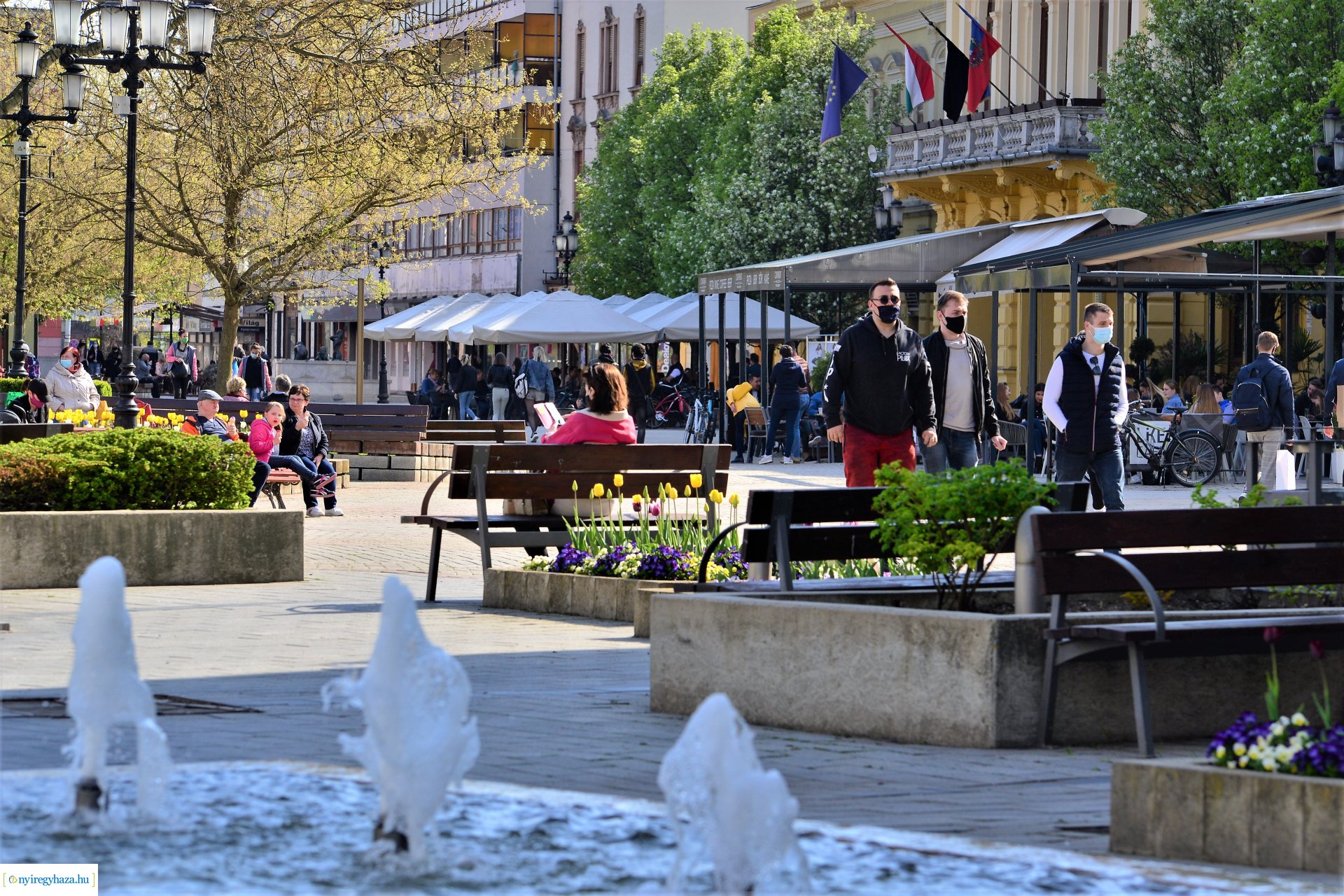 Áprilisi hétvége a belvárosban