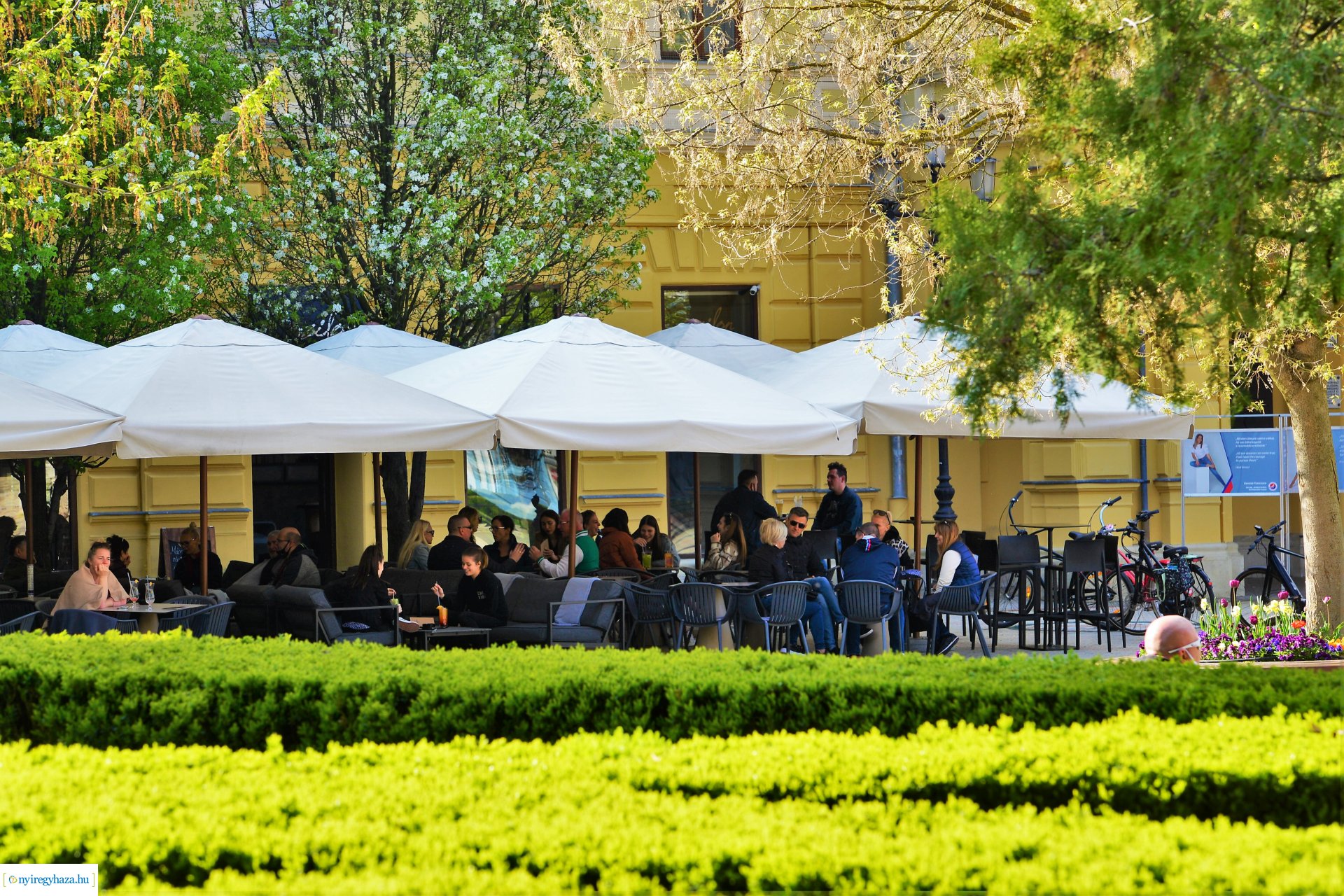 Áprilisi hétvége a belvárosban