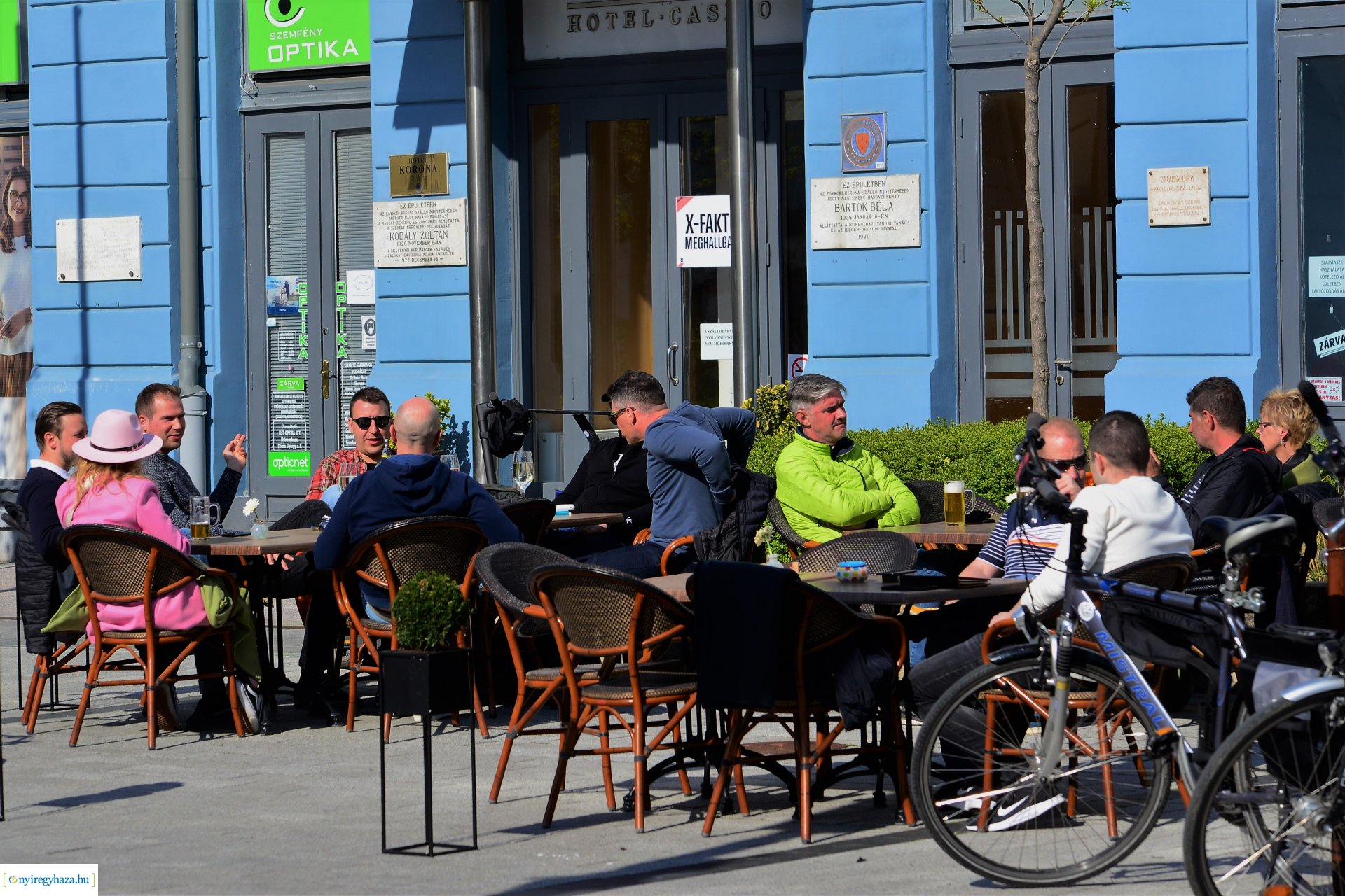 Áprilisi hétvége a belvárosban