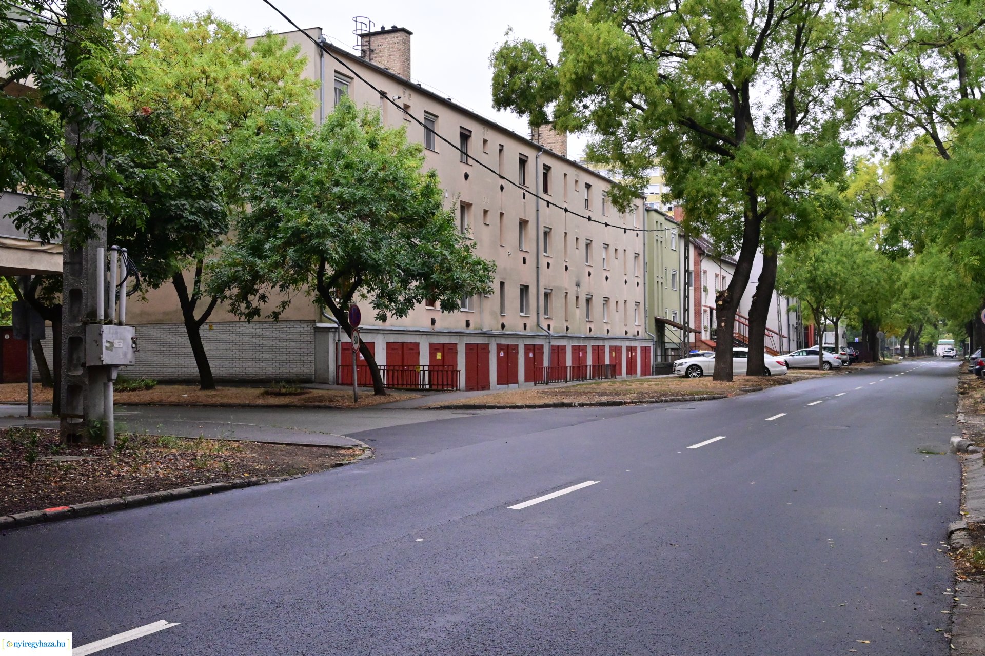 Árok utca új aszfalt 2024