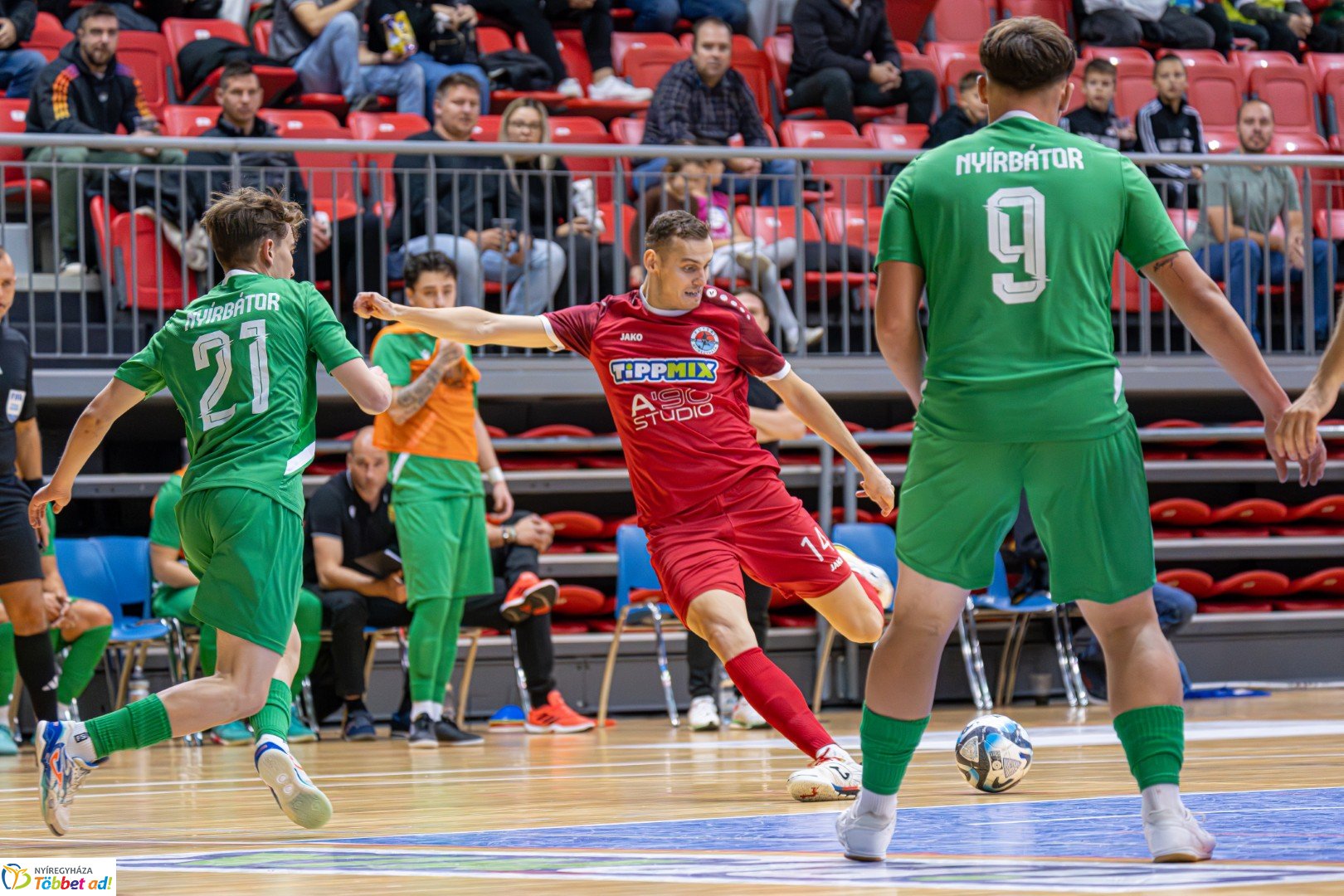 A’Studió Futsal Nyíregyháza – Nyírbátor B-Kerép