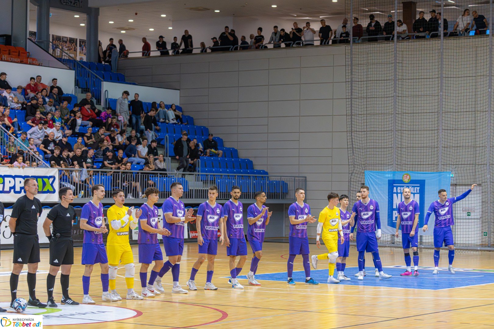 A’Studió Futsal Nyíregyháza – Újpest FC 7–2 (3–1)