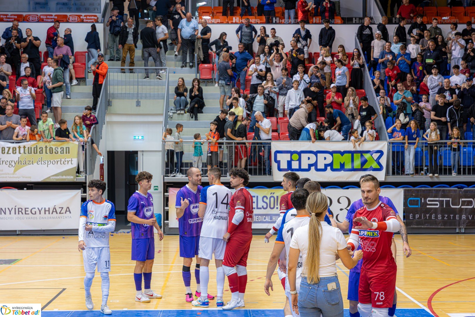 A’Studió Futsal Nyíregyháza – Újpest FC 7–2 (3–1)