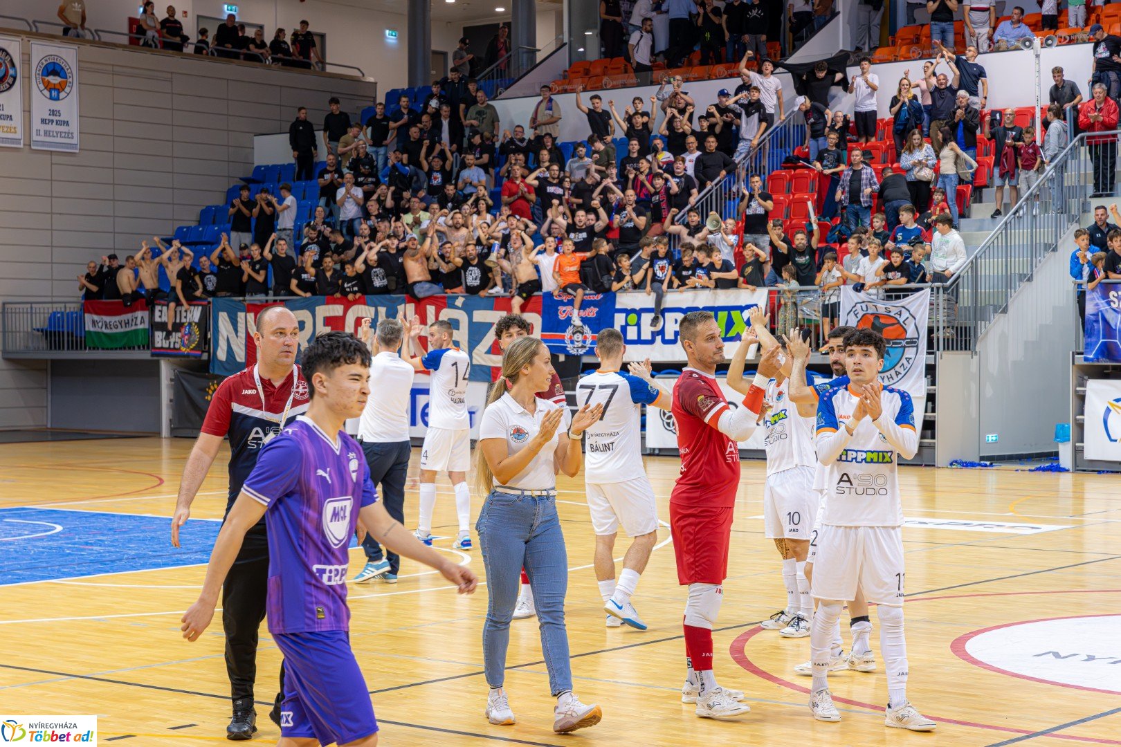 A’Studió Futsal Nyíregyháza – Újpest FC 7–2 (3–1)
