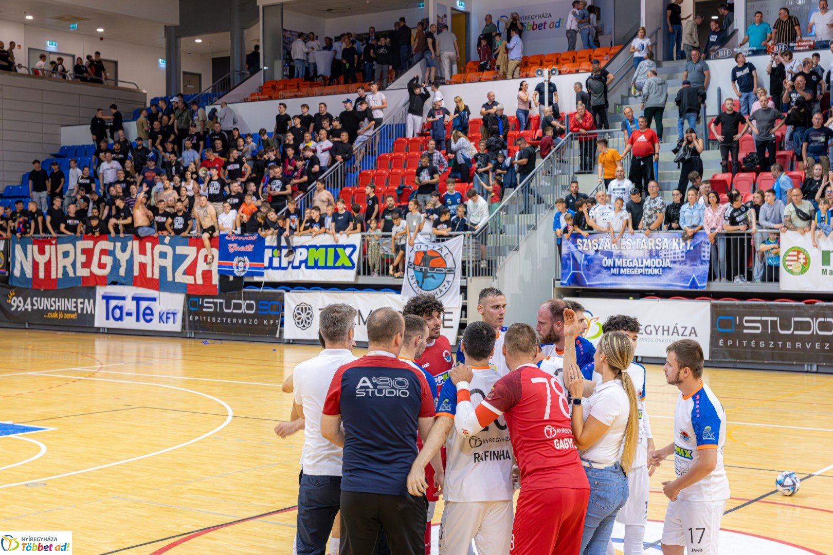 A’Studió Futsal Nyíregyháza – Újpest FC 7–2 (3–1)