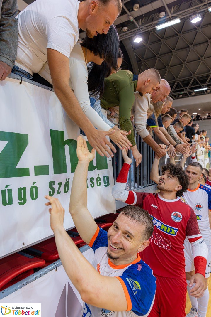 A’Studió Futsal Nyíregyháza – Újpest FC 7–2 (3–1)