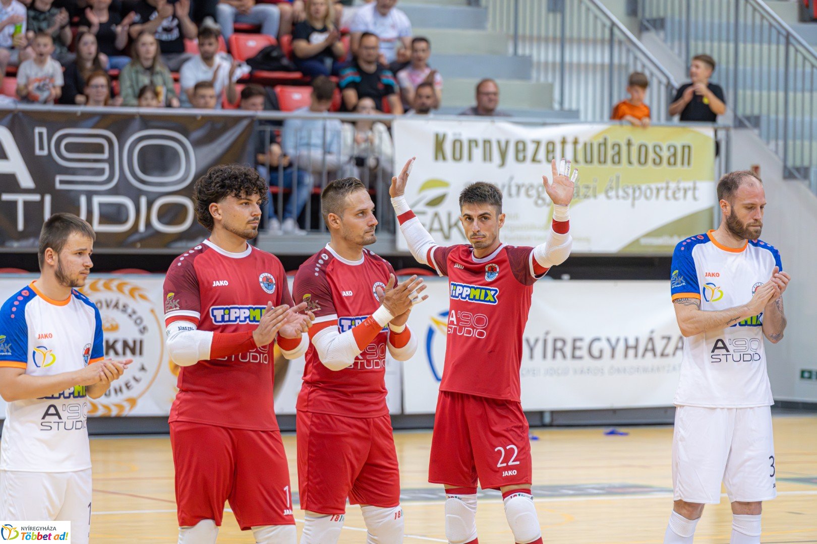 A’Studió Futsal Nyíregyháza – Újpest FC 7–2 (3–1)
