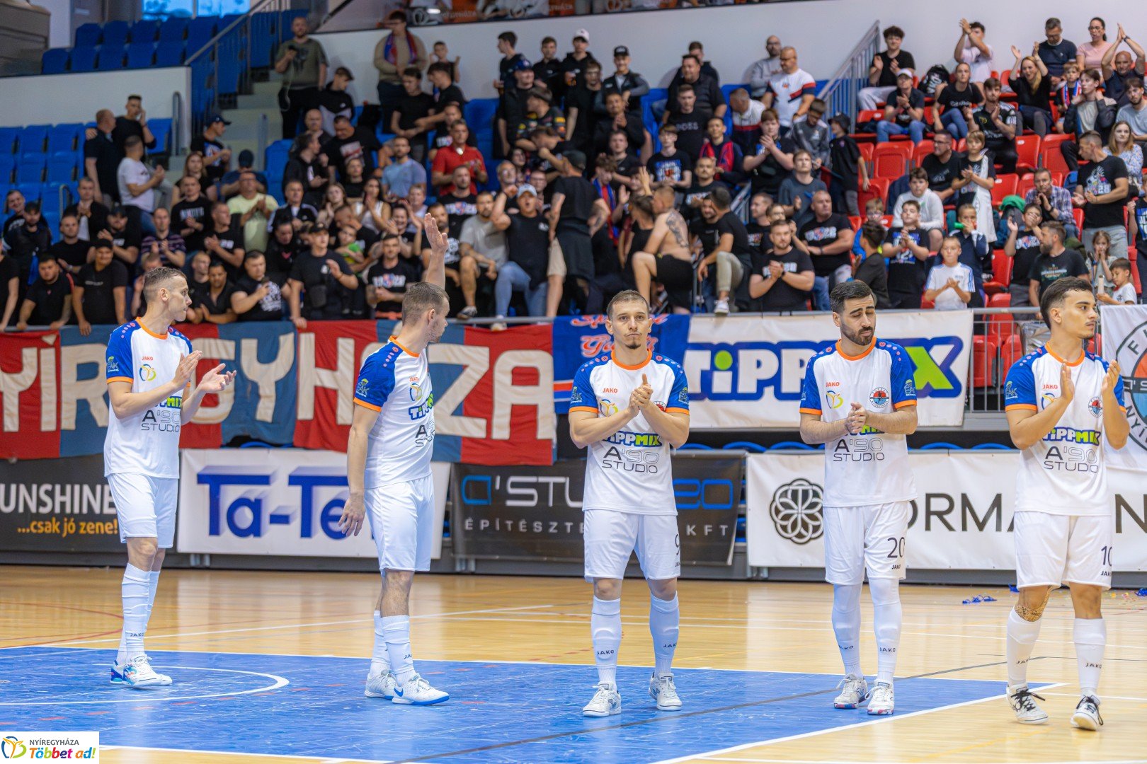 A’Studió Futsal Nyíregyháza – Újpest FC 7–2 (3–1)