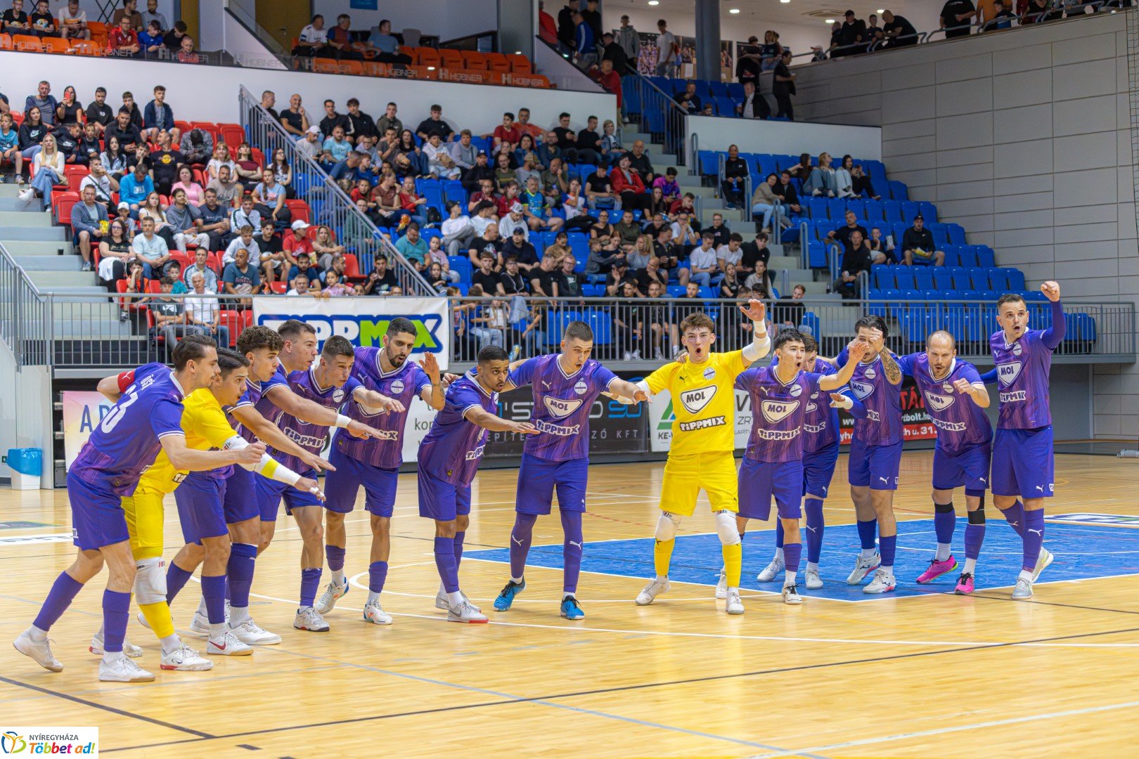 A’Studió Futsal Nyíregyháza – Újpest FC 7–2 (3–1)