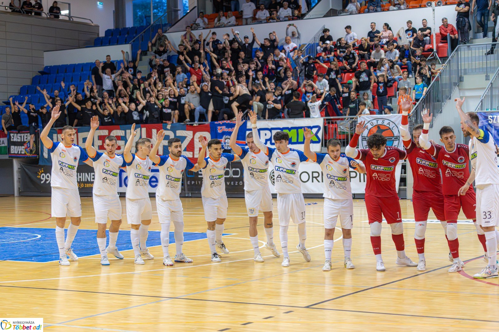 A’Studió Futsal Nyíregyháza – Újpest FC 7–2 (3–1)