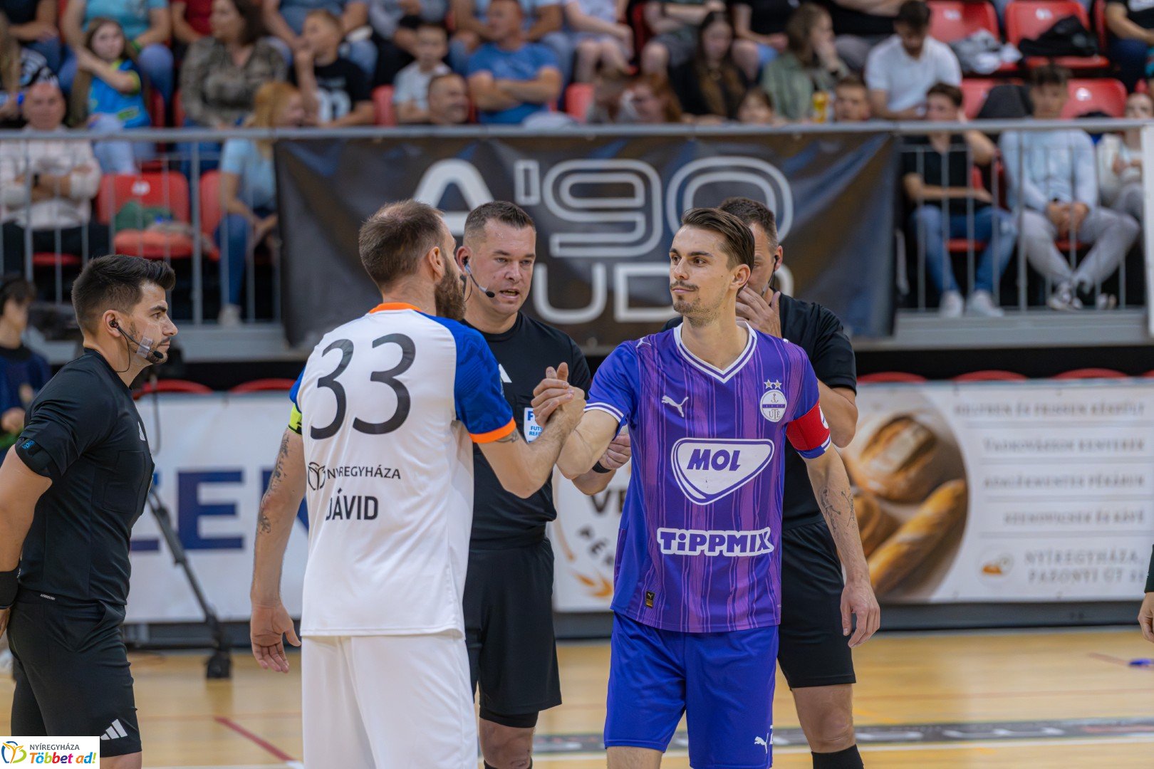 A’Studió Futsal Nyíregyháza – Újpest FC 7–2 (3–1)