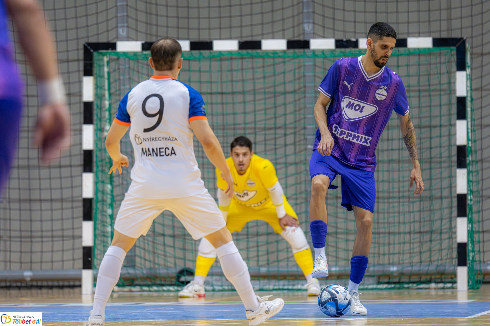 A’Studió Futsal Nyíregyháza – Újpest FC 7–2 (3–1)