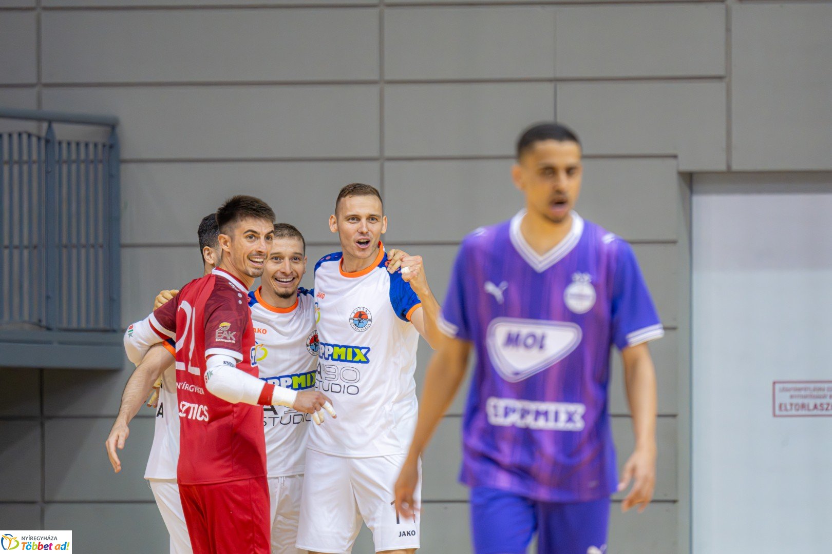 A’Studió Futsal Nyíregyháza – Újpest FC 7–2 (3–1)