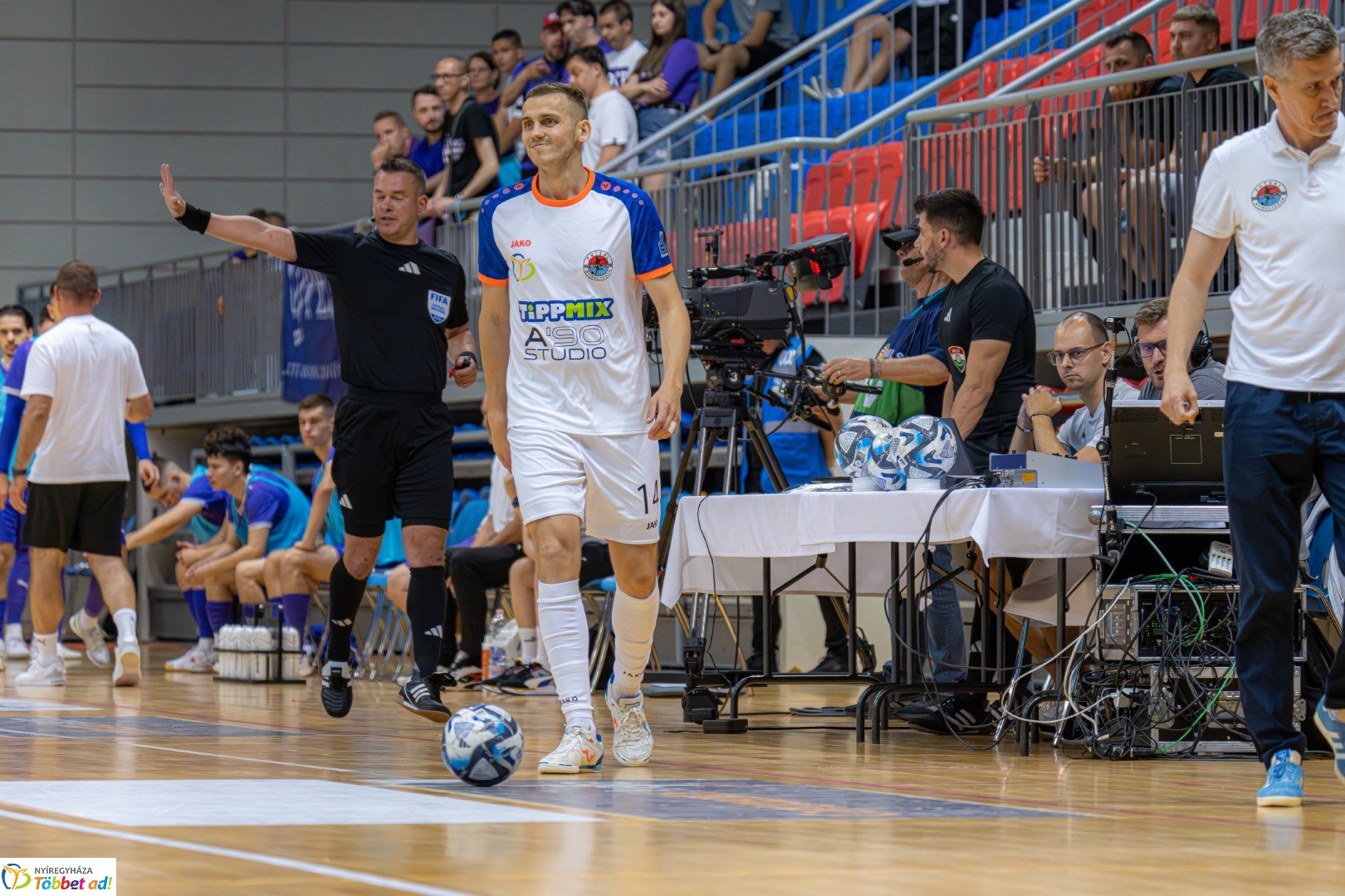 A’Studió Futsal Nyíregyháza – Újpest FC 7–2 (3–1)