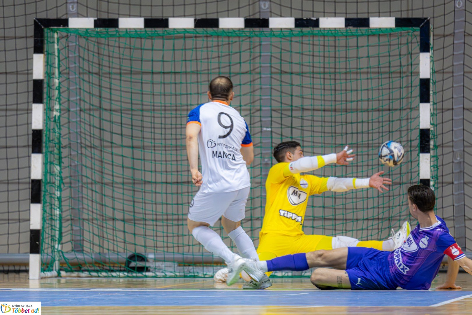 A’Studió Futsal Nyíregyháza – Újpest FC 7–2 (3–1)