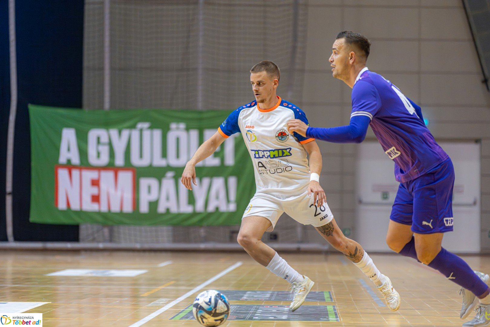 A’Studió Futsal Nyíregyháza – Újpest FC 7–2 (3–1)