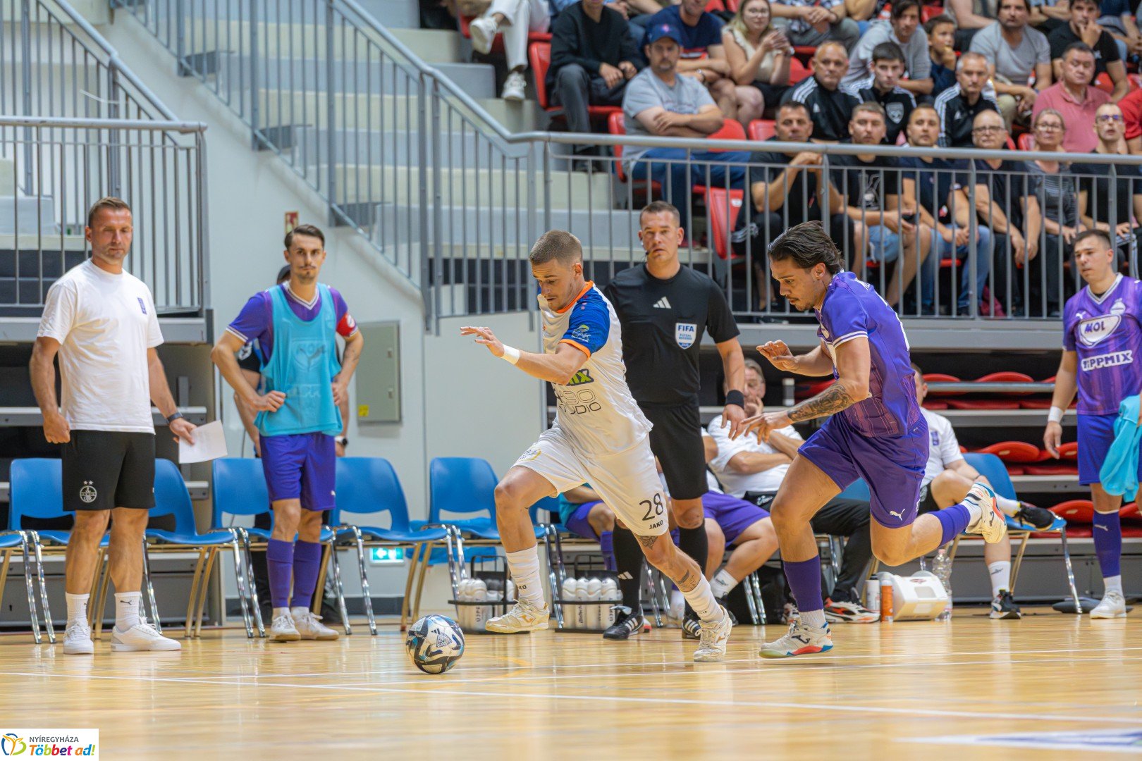 A’Studió Futsal Nyíregyháza – Újpest FC 7–2 (3–1)