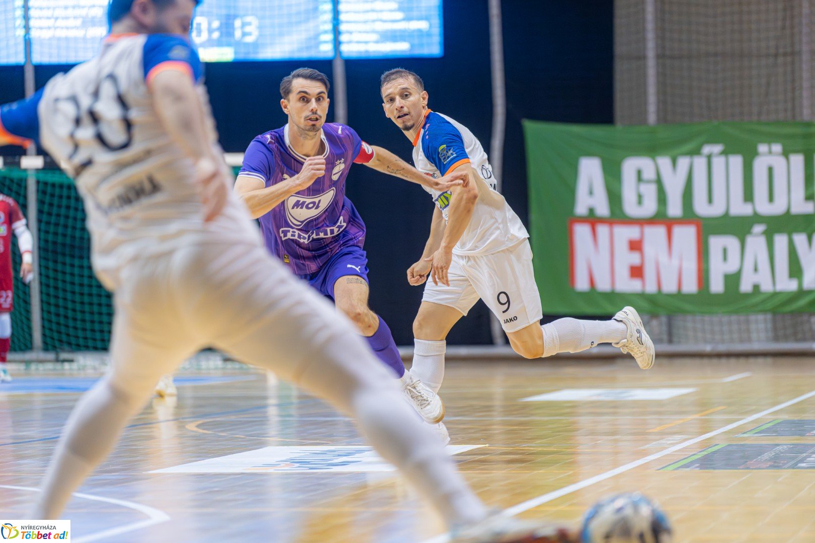 A’Studió Futsal Nyíregyháza – Újpest FC 7–2 (3–1)