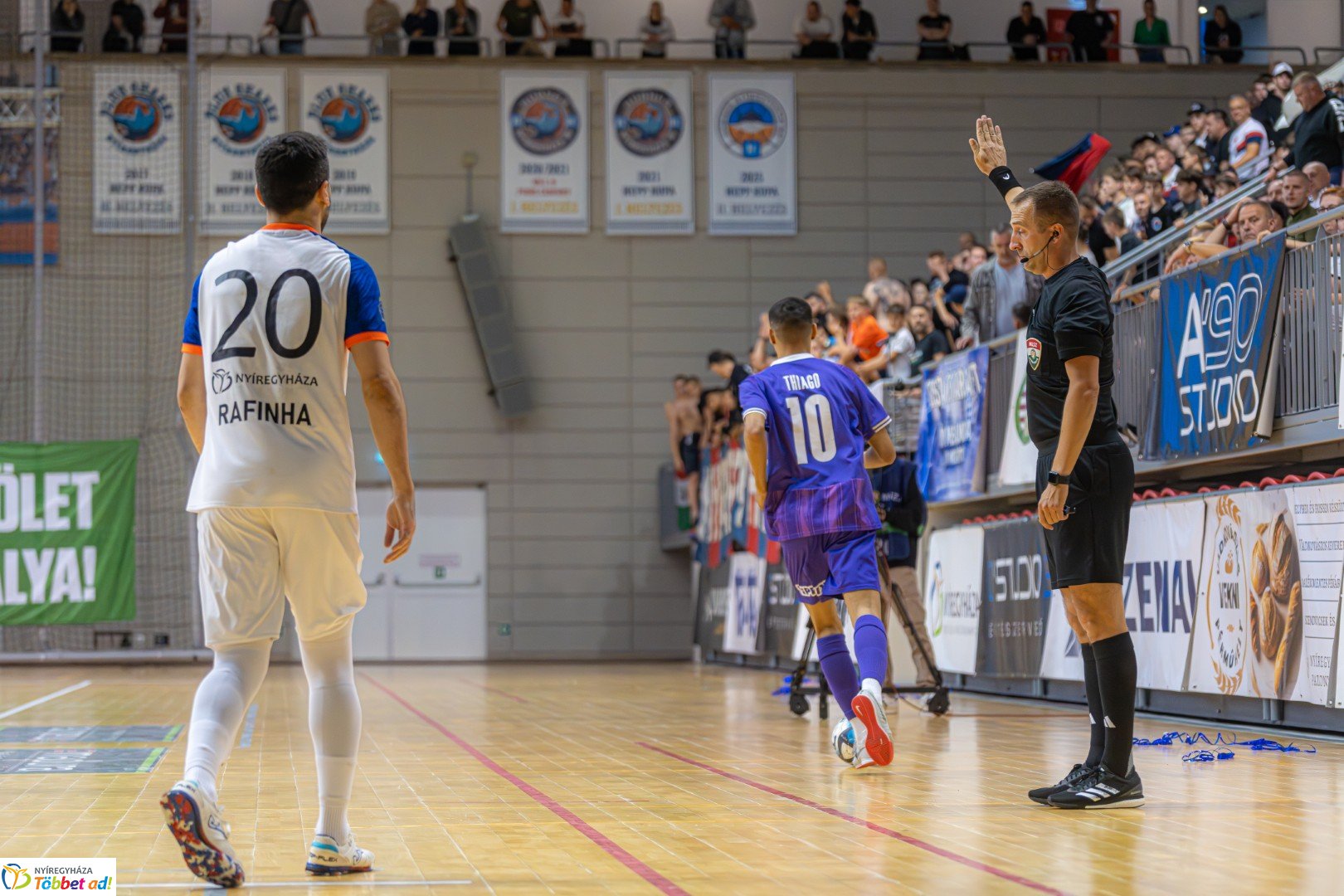 A’Studió Futsal Nyíregyháza – Újpest FC 7–2 (3–1)