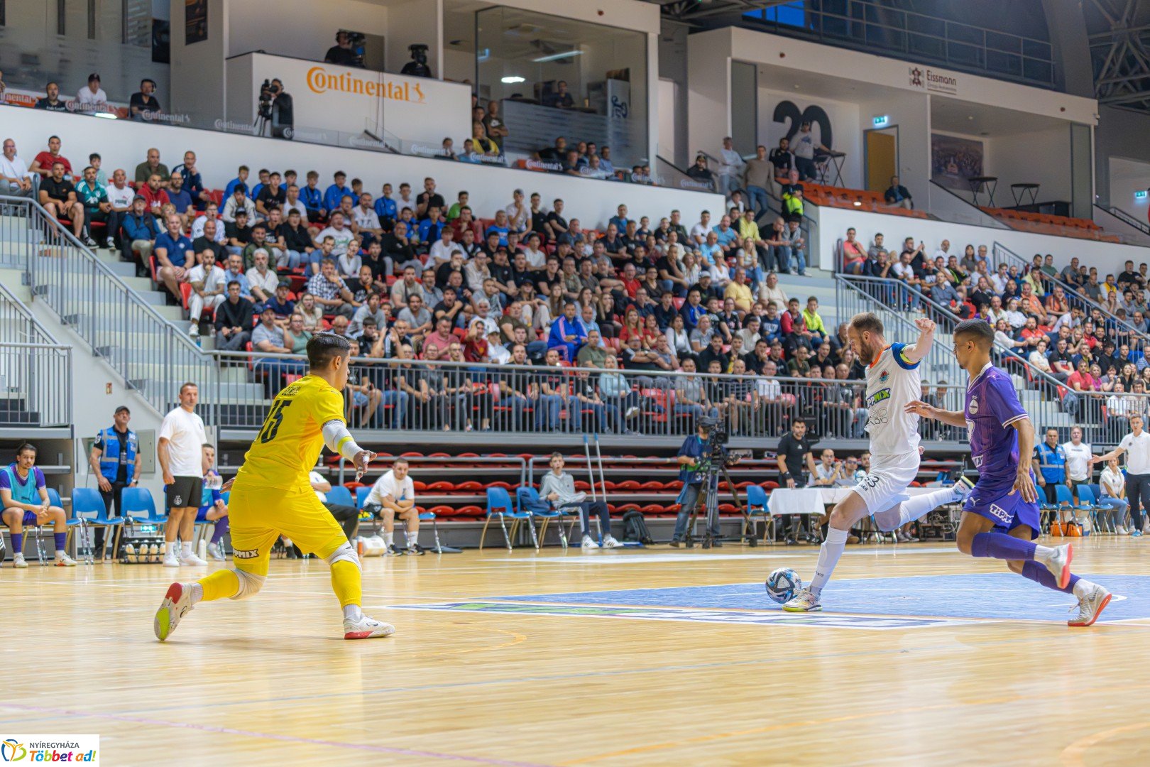 A’Studió Futsal Nyíregyháza – Újpest FC 7–2 (3–1)