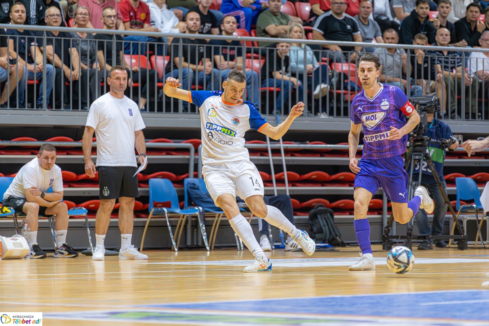 A’Studió Futsal Nyíregyháza – Újpest FC 7–2 (3–1)