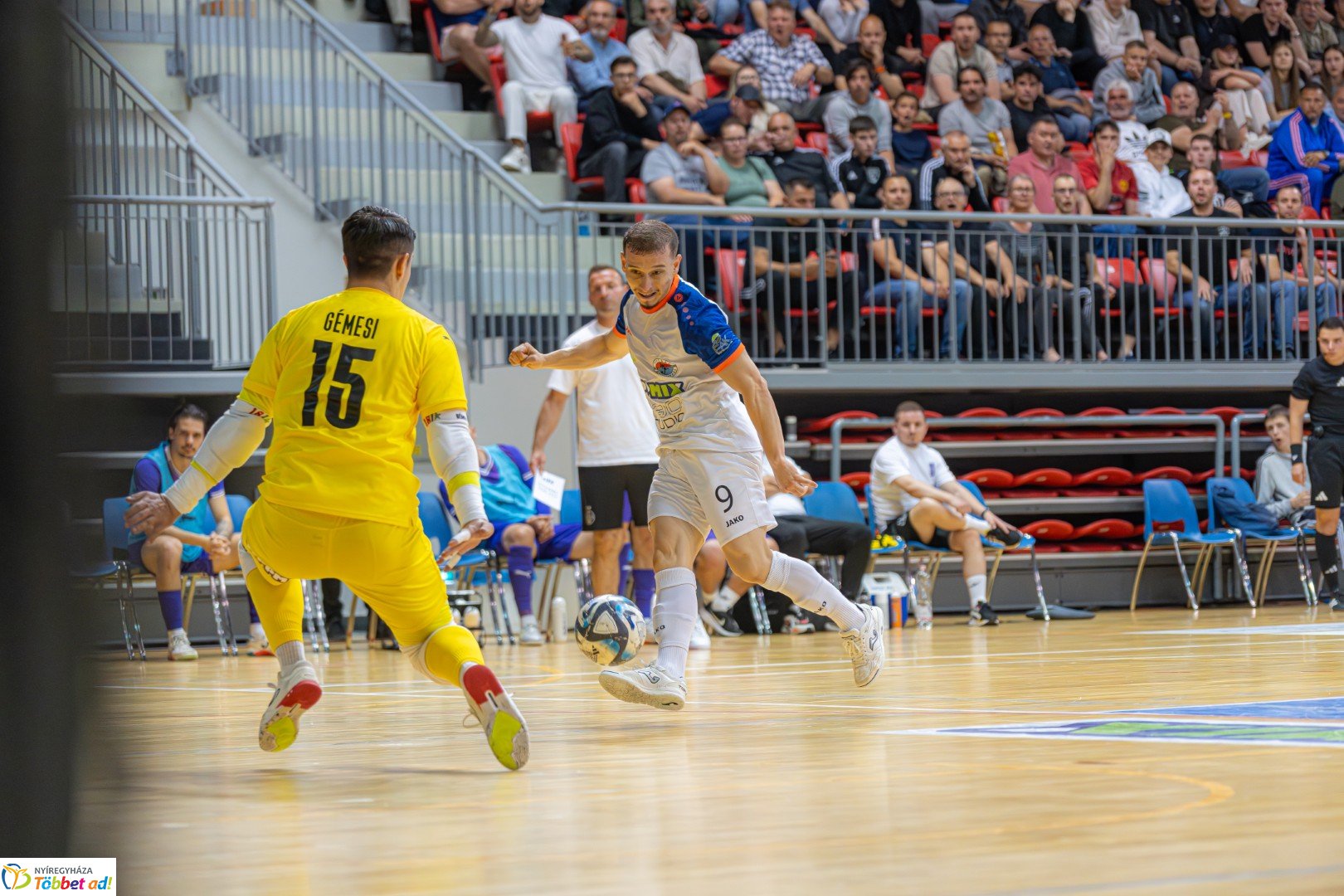 A’Studió Futsal Nyíregyháza – Újpest FC 7–2 (3–1)