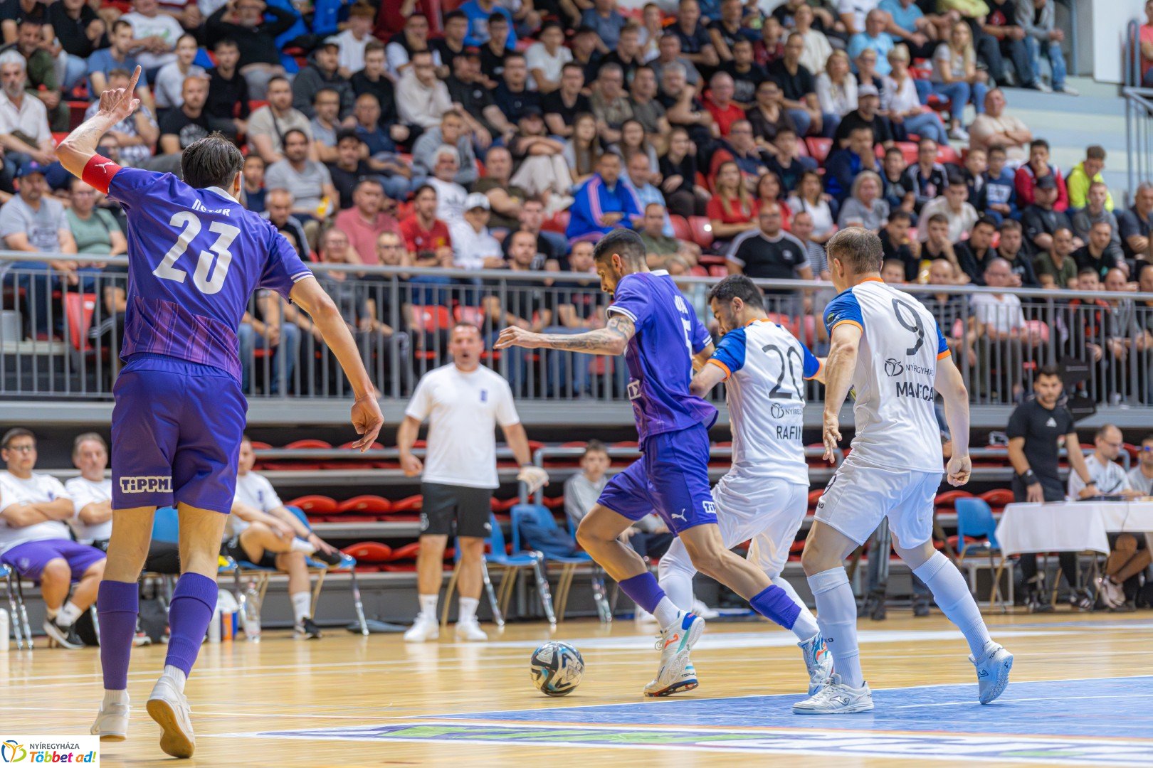 A’Studió Futsal Nyíregyháza – Újpest FC 7–2 (3–1)