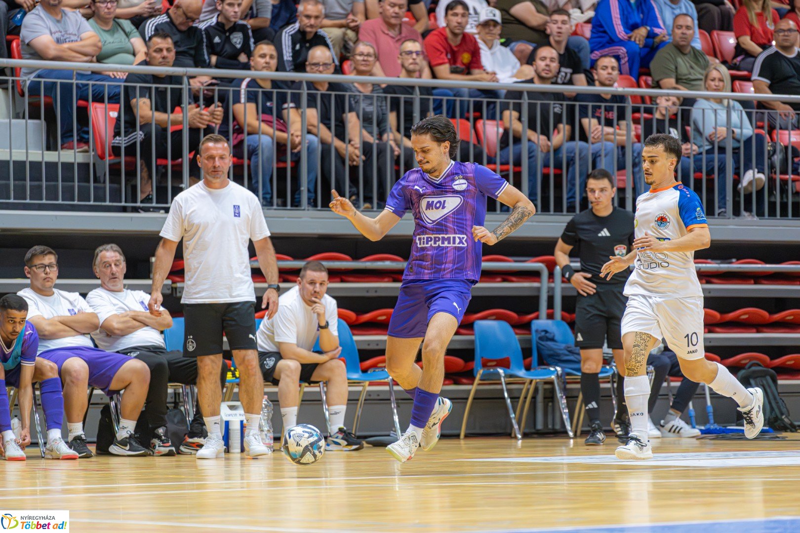 A’Studió Futsal Nyíregyháza – Újpest FC 7–2 (3–1)