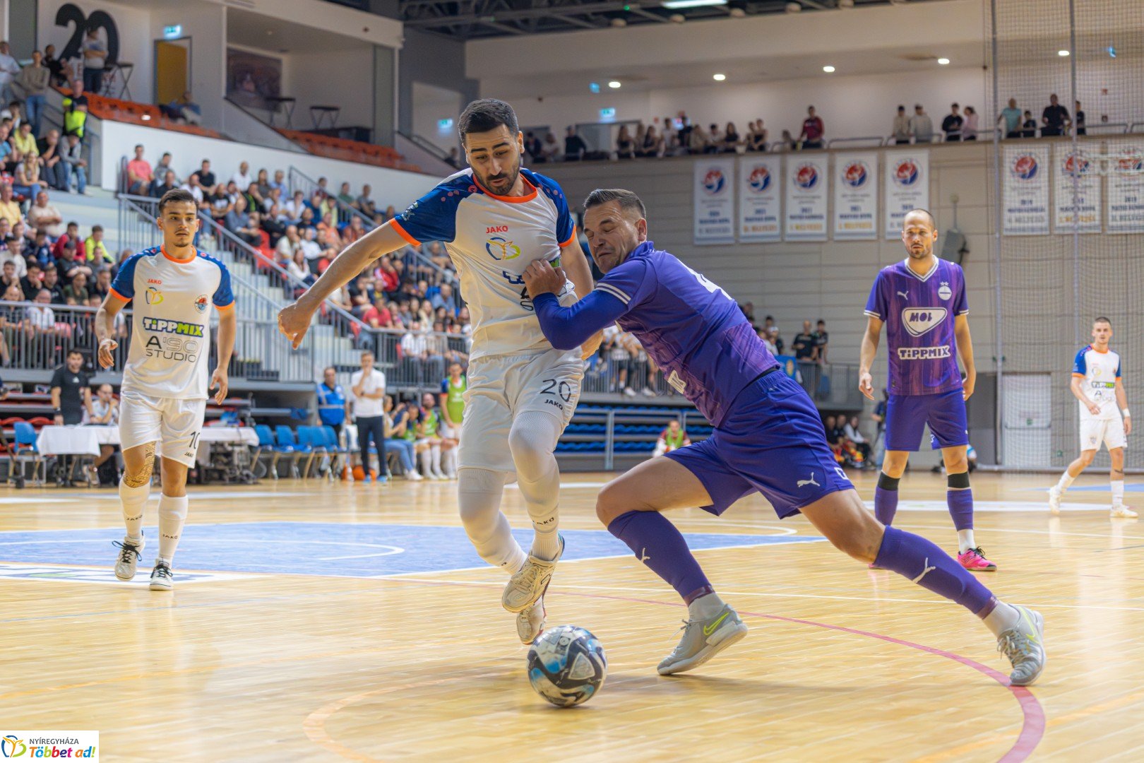A’Studió Futsal Nyíregyháza – Újpest FC 7–2 (3–1)