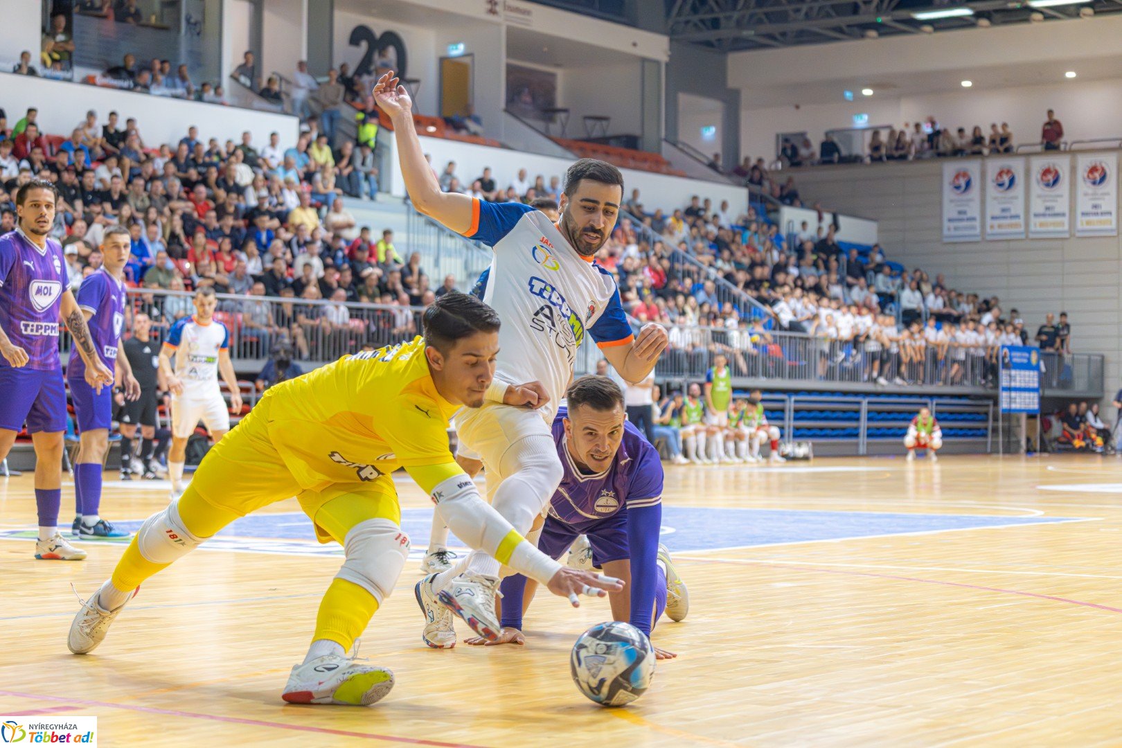 A’Studió Futsal Nyíregyháza – Újpest FC 7–2 (3–1)