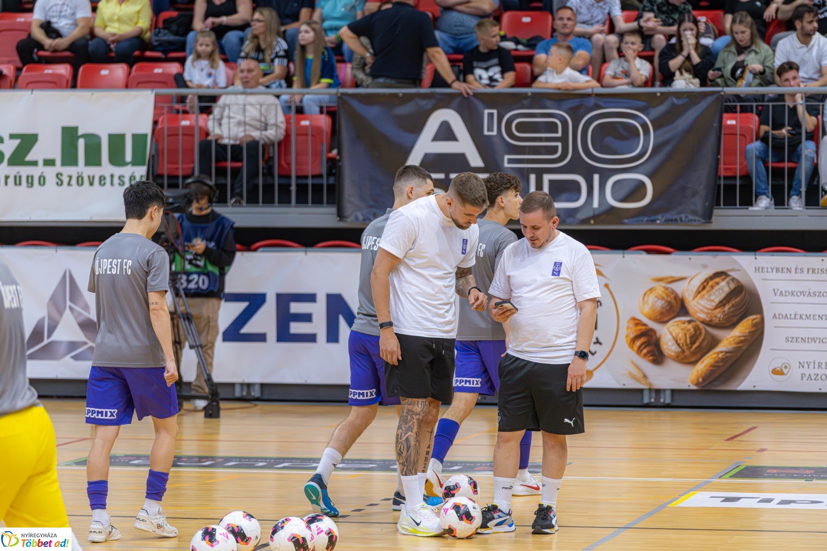 A’Studió Futsal Nyíregyháza – Újpest FC 7–2 (3–1)