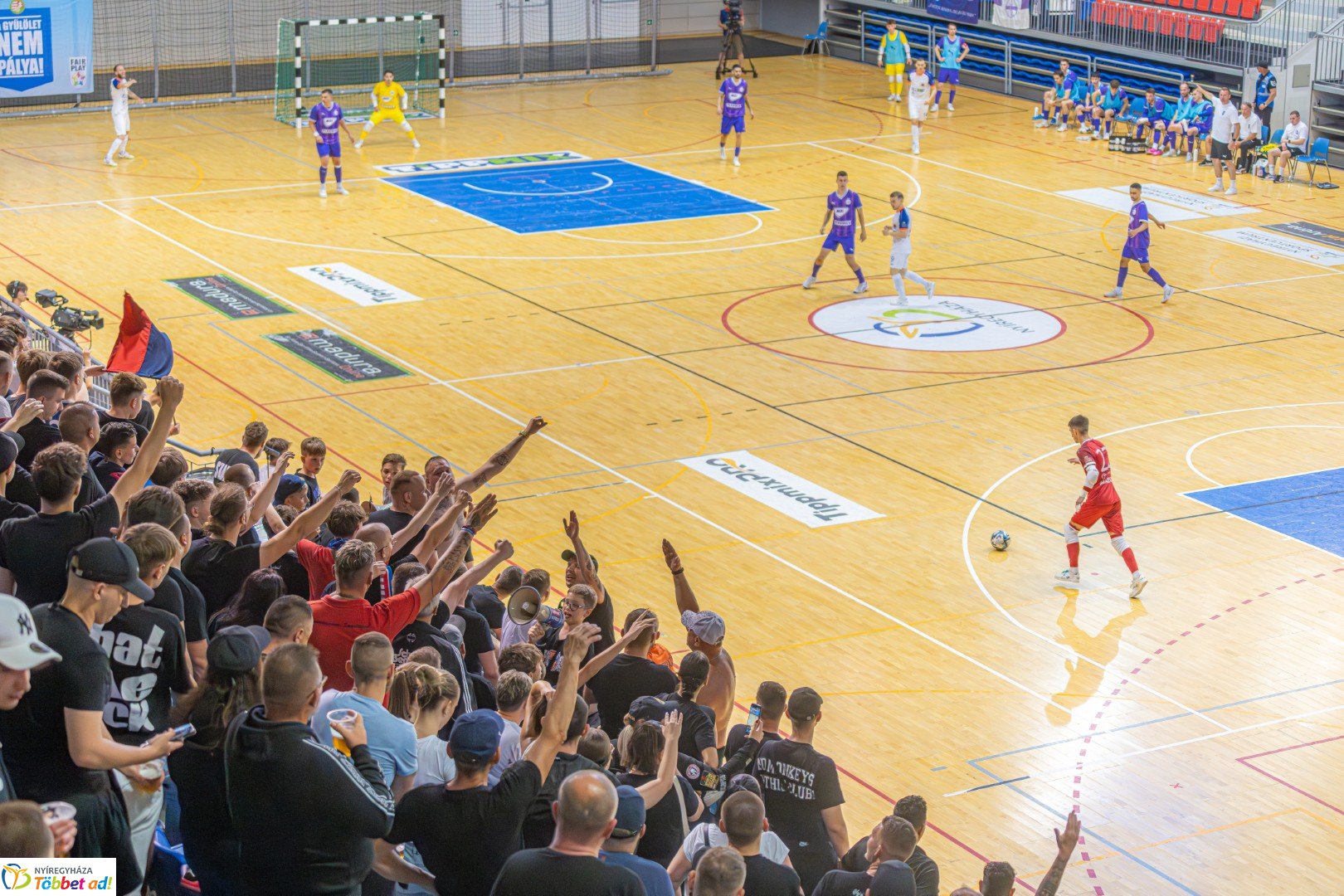 A’Studió Futsal Nyíregyháza – Újpest FC 7–2 (3–1)