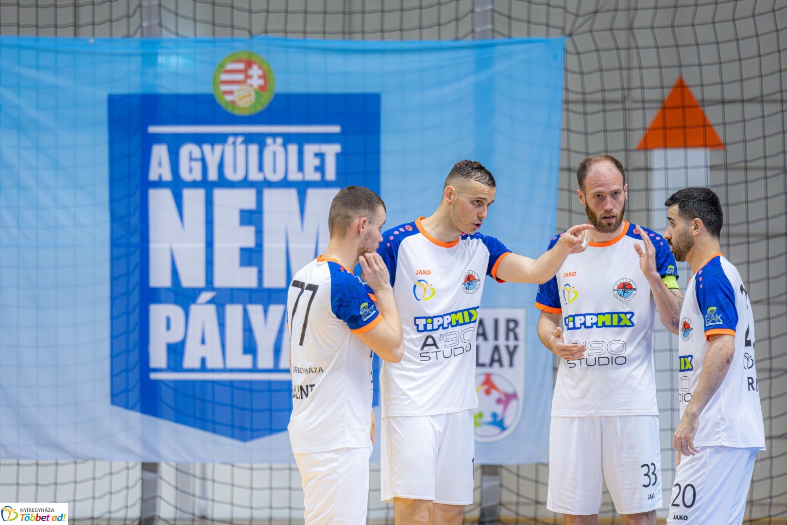 A’Studió Futsal Nyíregyháza – Újpest FC 7–2 (3–1)