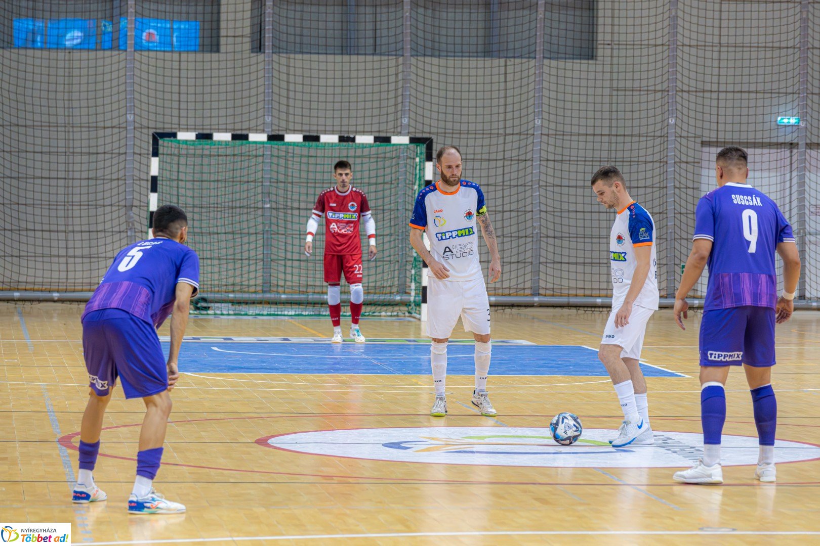 A’Studió Futsal Nyíregyháza – Újpest FC 7–2 (3–1)